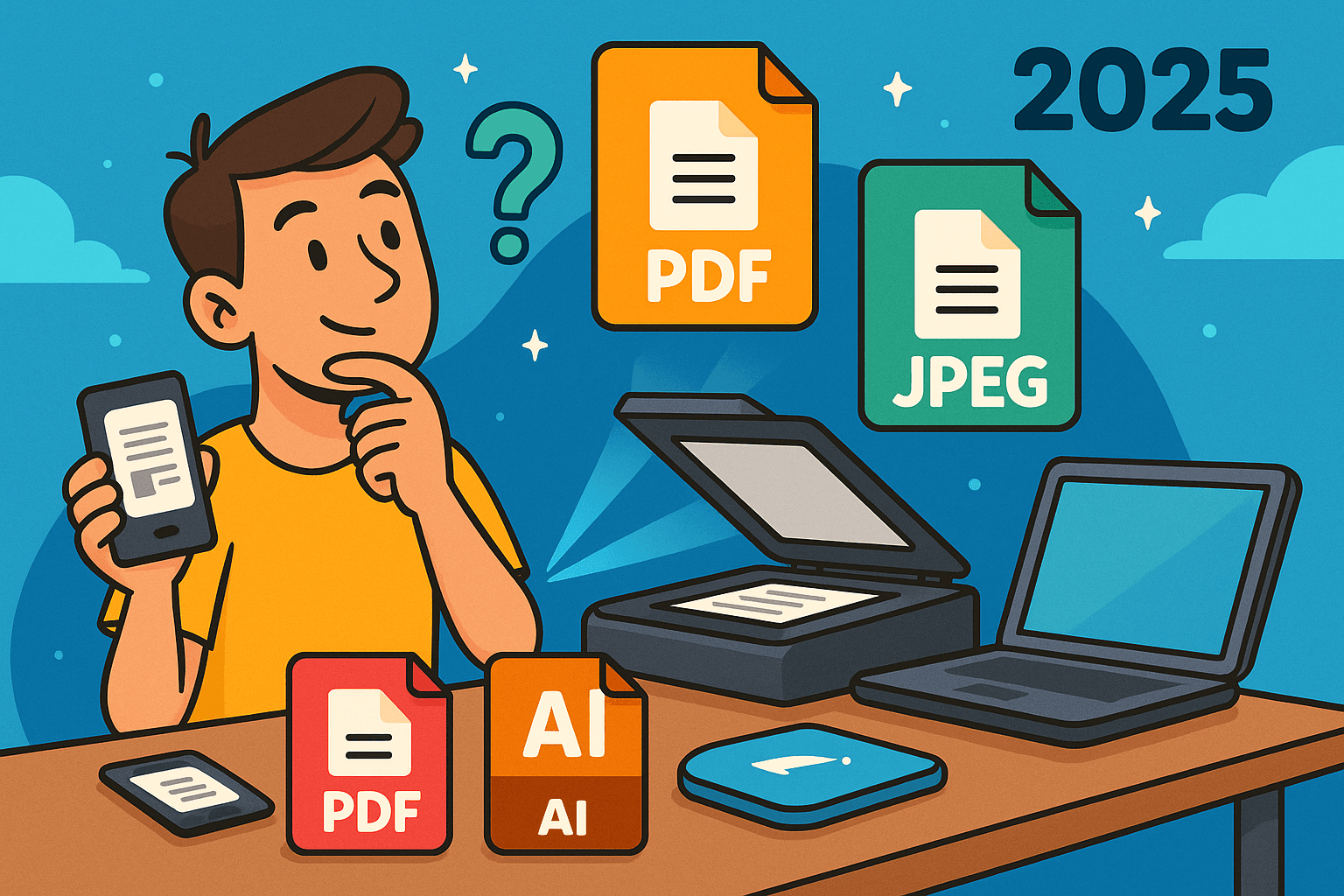 Scan to Email File Formats 2025: Which Format Works Best?